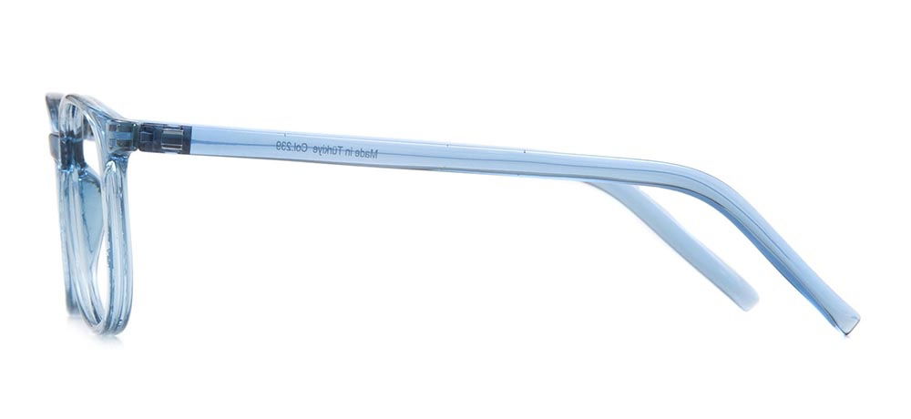 BENX CLASSIC BXGRL122-239 Optik Genç Erkek,Kadın,Unisex Oval Çerçeveli Grilamid TR90 - 3