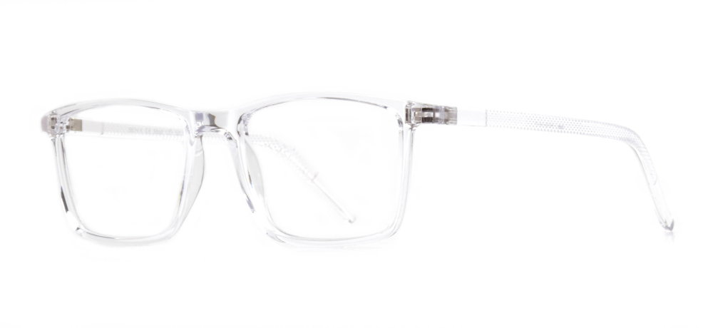 BENX CLASSIC BXGRL123-01 Optik Genç,Yetişkin Erkek Köşeli Çerçeveli Grilamid TR90 - 2