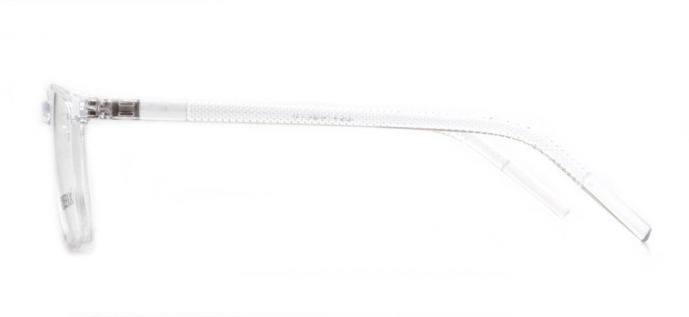 BENX CLASSIC BXGRL123-01 Optik Genç,Yetişkin Erkek Köşeli Çerçeveli Grilamid TR90 - 3
