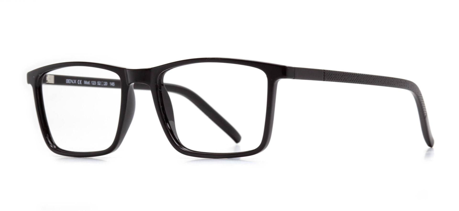 BENX CLASSIC BXGRL123-06 Optik Genç,Yetişkin Erkek Köşeli Çerçeveli Grilamid TR90 - 2