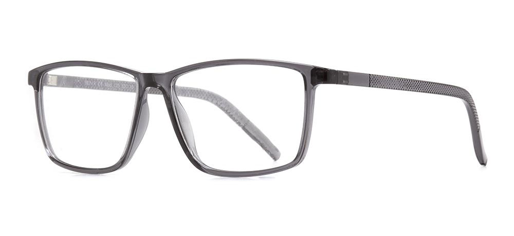 BENX CLASSIC BXGRL125-05 Optik Genç,Yetişkin Erkek Köşeli Çerçeveli Grilamid TR90 - 2