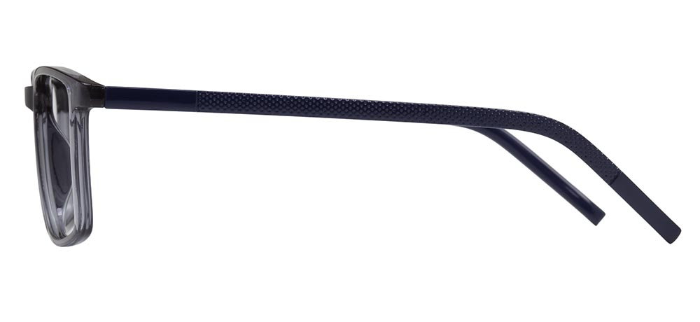 BENX CLASSIC BXGRL125-05120 Optik Genç,Yetişkin Erkek Köşeli Çerçeveli Grilamid TR90 - 3