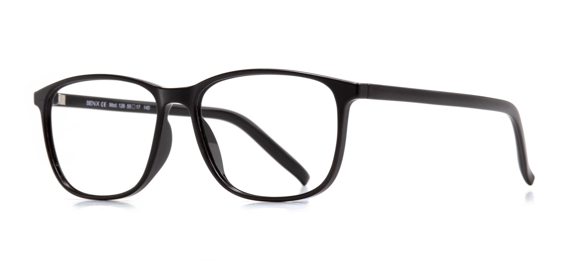 BENX CLASSIC BXGRL126-06 Optik Genç,Yetişkin Erkek Köşeli Çerçeveli Grilamid TR90 - 2