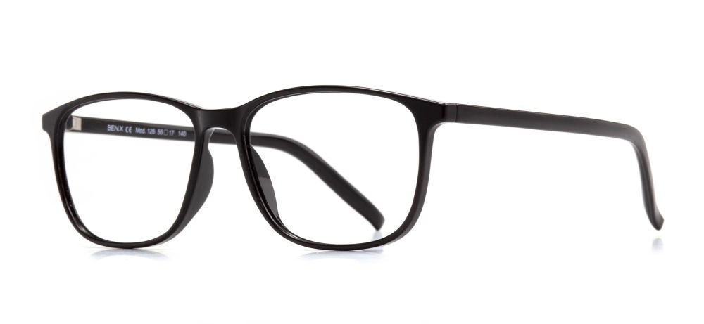 BENX CLASSIC BXGRL126-06 Optik Genç,Yetişkin Erkek Köşeli Çerçeveli Grilamid TR90 - 2