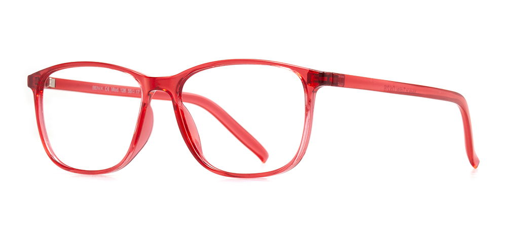 BENX CLASSIC BXGRL126-216 Optik Genç,Yetişkin Erkek Köşeli Çerçeveli Grilamid TR90 - 2