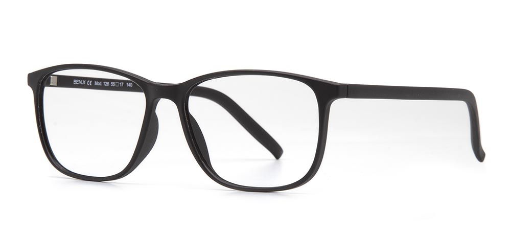 BENX CLASSIC BXGRL126-M06 Optik Genç,Yetişkin Erkek Köşeli Çerçeveli Grilamid TR90 - 2