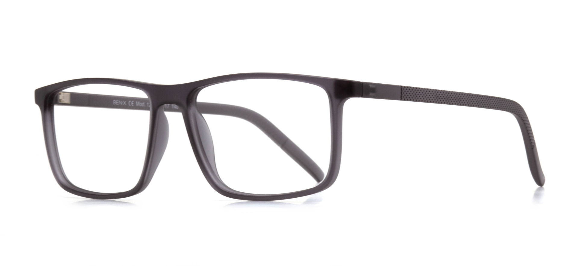 BENX CLASSIC BXGRL127-M05 Optik Genç,Yetişkin Erkek Köşeli Çerçeveli Grilamid TR90 - 2