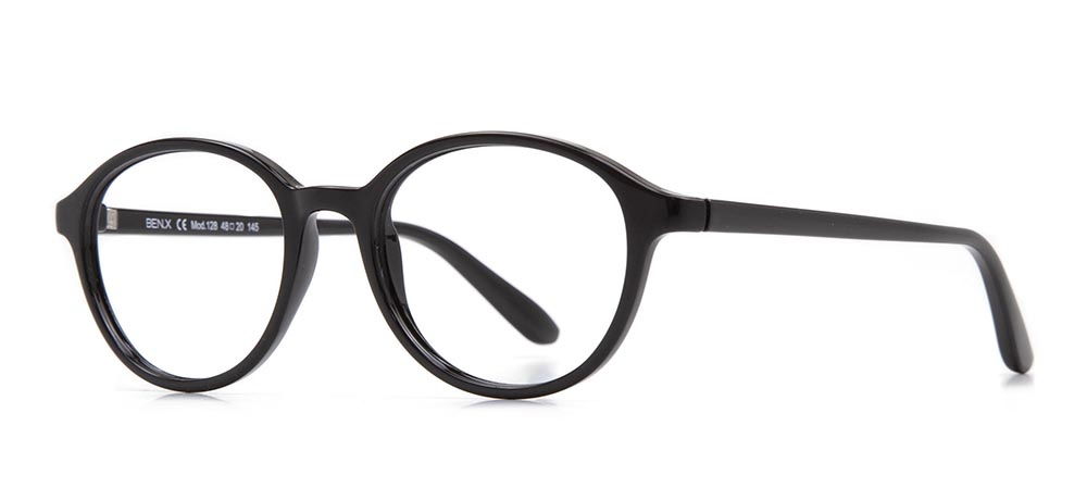 BENX CLASSIC BXGRL128-06 Optik Genç,Yetişkin Erkek,Kadın,Unisex Oval Çerçeveli Grilamid TR90 - 2