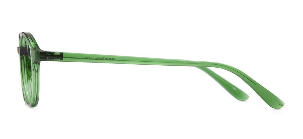 BENX CLASSIC BXGRL128-16 Optik Genç,Yetişkin Erkek,Kadın,Unisex Oval Çerçeveli Grilamid TR90 - 3