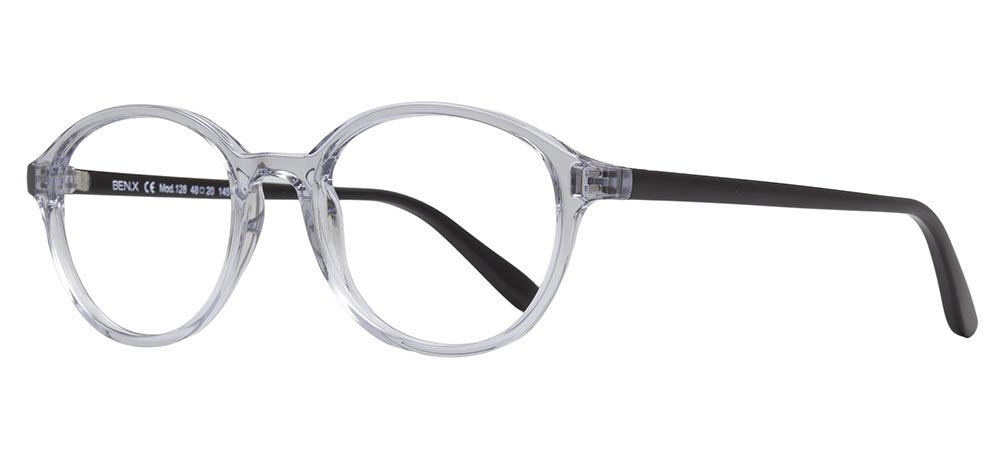 BENX CLASSIC BXGRL128-20506 Optik Genç Erkek,Kadın,Unisex Oval Çerçeveli Grilamid TR90 - 2