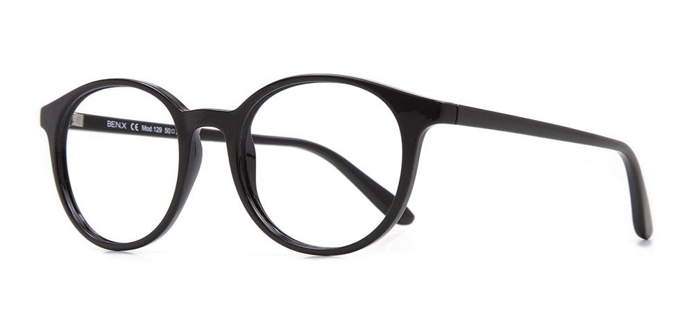 BENX CLASSIC BXGRL129-06 Optik Genç,Yetişkin Erkek,Kadın,Unisex Oval Çerçeveli Grilamid TR90 - 2
