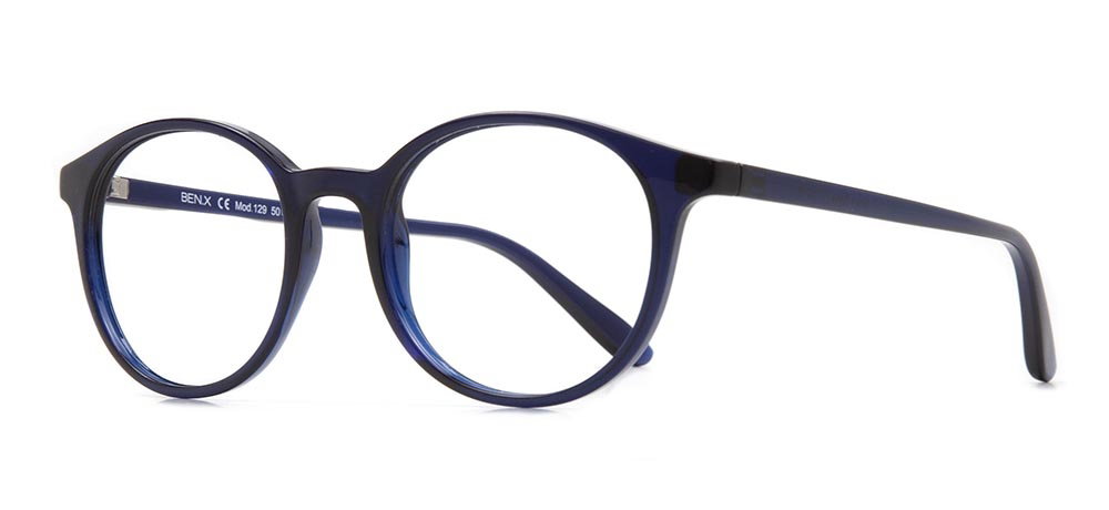 BENX CLASSIC BXGRL129-118 Optik Genç,Yetişkin Erkek,Kadın,Unisex Oval Çerçeveli Grilamid TR90 - 2