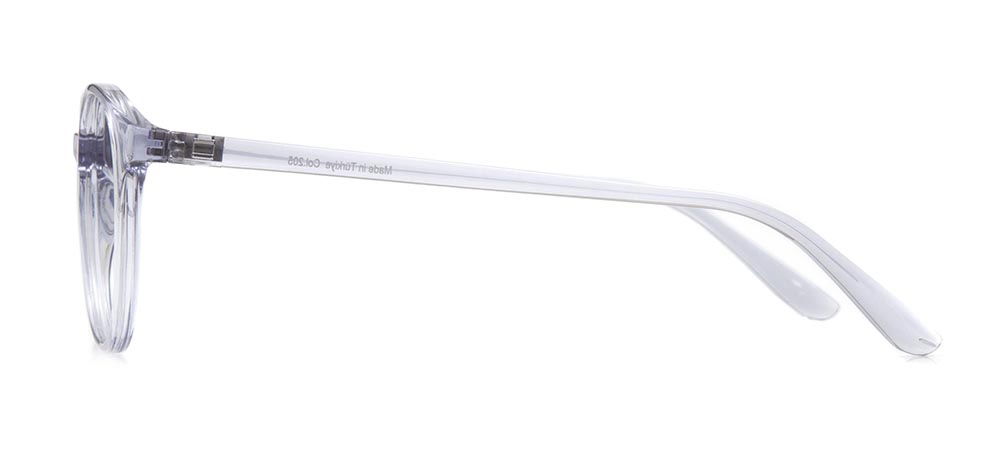 BENX CLASSIC BXGRL129-205 Optik Genç,Yetişkin Erkek,Kadın,Unisex Oval Çerçeveli Grilamid TR90 - 3