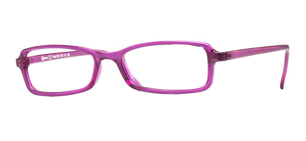 BENX CLASSIC BXGRL203-68 Optik Genç,Yetişkin Kadın Köşeli Çerçeveli Grilamid (TR90) - 2