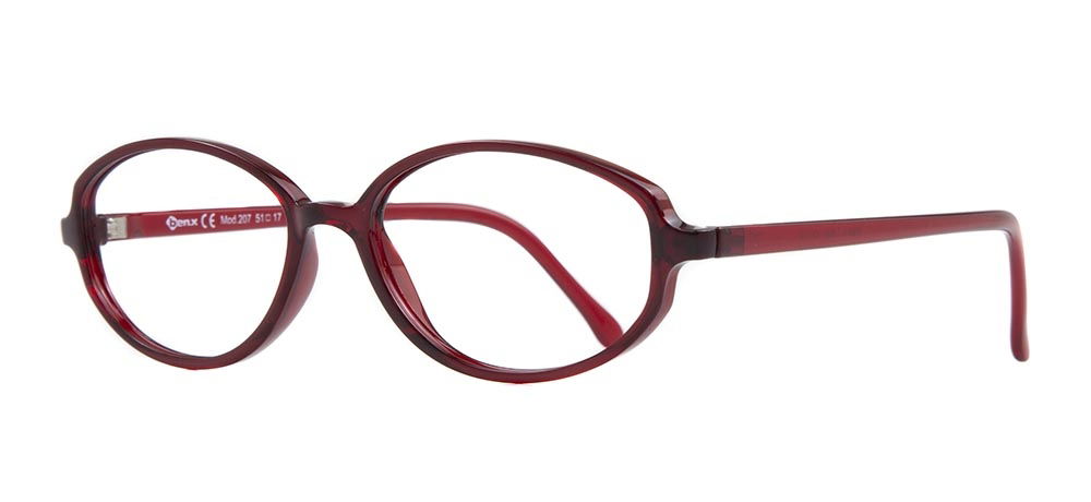 BENX CLASSIC BXGRL207-144 Optik Yetişkin Kadın Oval Çerçeveli Grilamid TR90 - 2