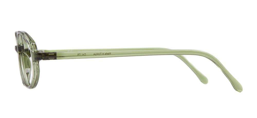 BENX CLASSIC BXGRL207-176 Optik Yetişkin Kadın Oval Çerçeveli Grilamid TR90 - 3