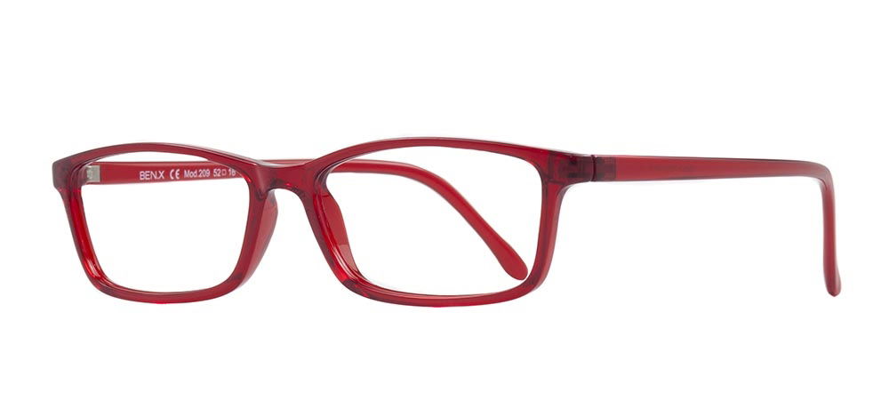 BENX CLASSIC BXGRL209-11 Optik Genç,Yetişkin Erkek,Kadın,Unisex Köşeli Çerçeveli Grilamid TR90 - 2