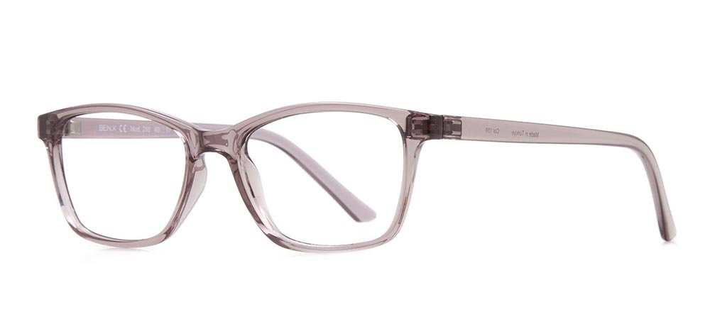 BENX CLASSIC BXGRL210-159 Optik Genç,Yetişkin Kadın Köşeli Çerçeveli Grilamid TR90 - 2