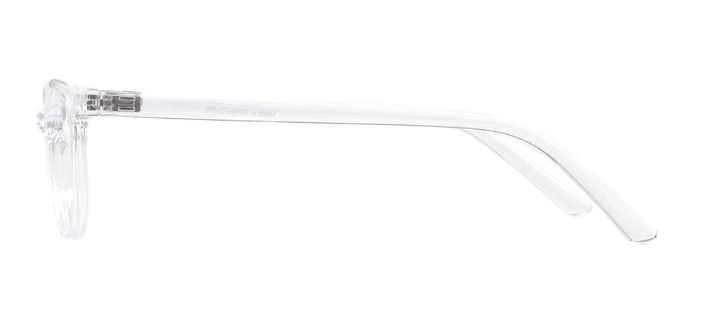 BENX CLASSIC BXGRL211-01 Optik Genç,Yetişkin Kadın Oval Çerçeveli Grilamid TR90 - 3