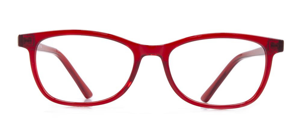 BENX CLASSIC BXGRL211-11 Optik Genç,Yetişkin Kadın Oval Çerçeveli Grilamid TR90 - 1