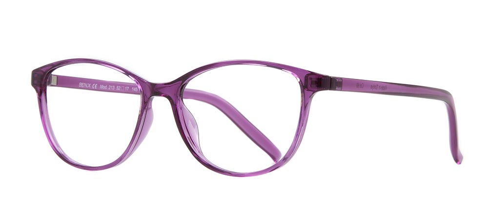 BENX CLASSIC BXGRL213-68 Optik Genç Kadın Çekik Çerçeveli Grilamid TR90 - 2