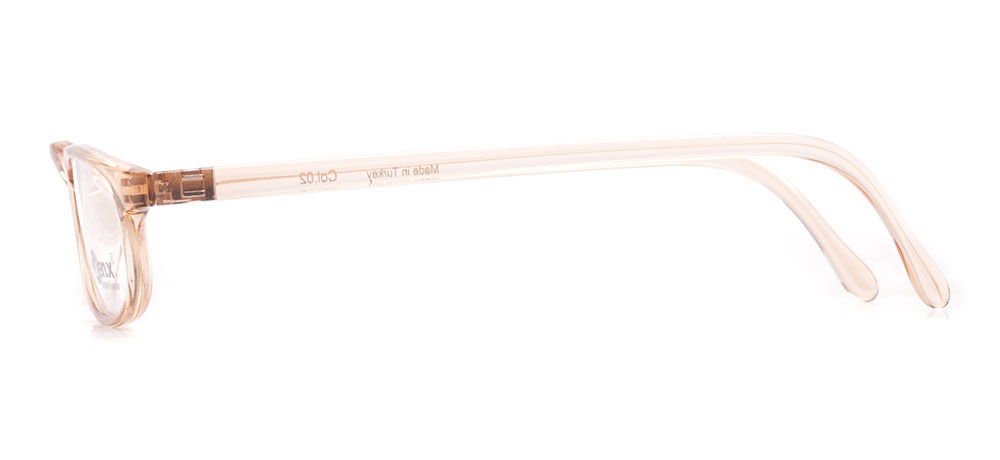 BENX CLASSIC BXGRL305-02 Optik Yetişkin Kadın Köşeli Çerçeveli Grilamid TR90 - 3