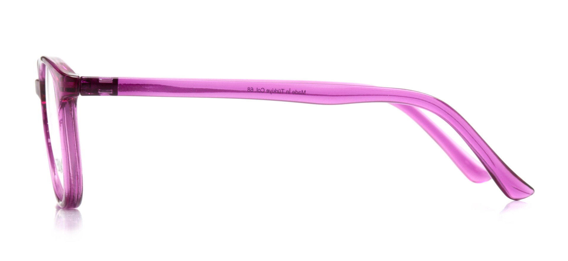 BENX CLASSIC BXGRL513-68 Optik Çocuk Çocuk,Kadın Oval Çerçeveli Grilamid TR90 - 3
