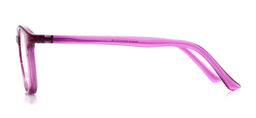 BENX CLASSIC BXGRL513-68 Optik Çocuk Çocuk,Kadın Oval Çerçeveli Grilamid TR90 - 3
