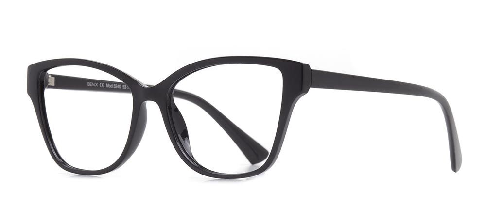 BENX CLASSIC BXGRL5240-06 Optik Genç,Yetişkin Kadın Çekik Çerçeveli Grilamid TR90 - 2