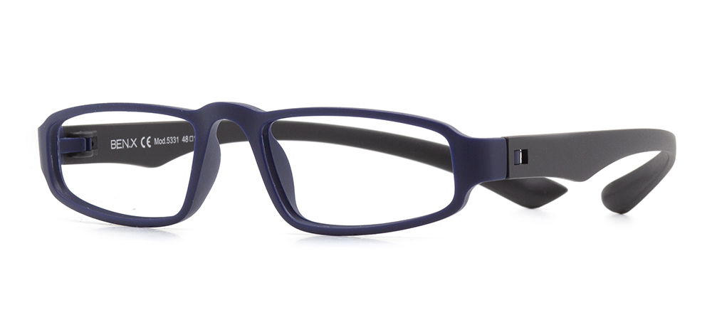 BENX CLASSIC BXGRL5331-M12006 Optik Genç,Yetişkin Erkek,Kadın,Unisex Geometrik Çerçeveli Grilamid TR90 - 2