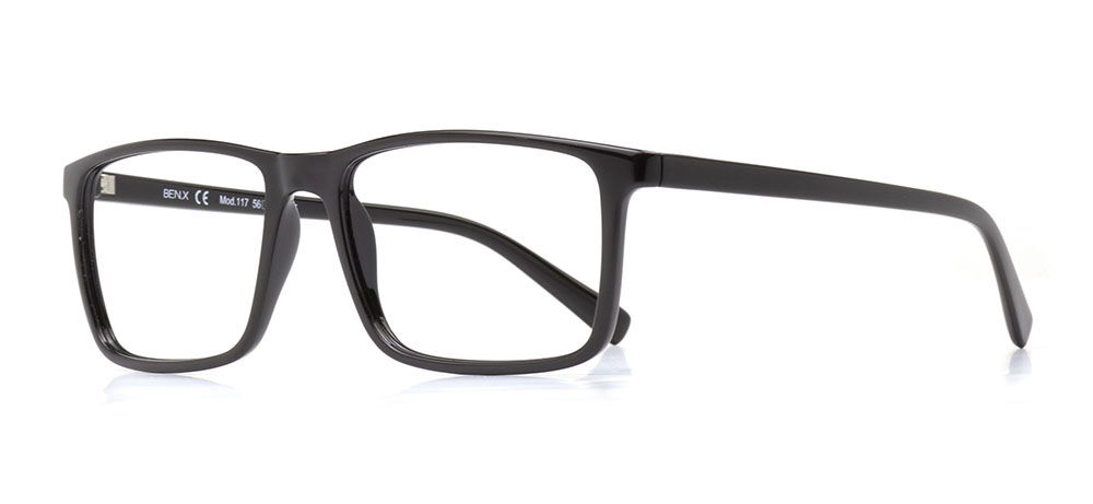 BENX CLASSIC BXTR90 117-06 Optik Yetişkin Erkek Köşeli Çerçeveli Grilamid TR90 - 2