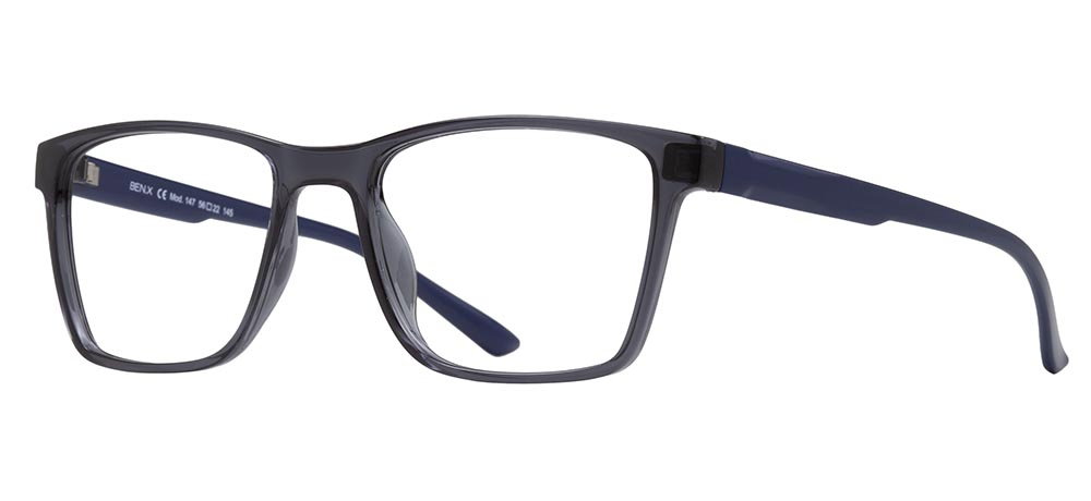 BENX CLASSIC BXTR90 147-05120 Optik Genç Erkek Köşeli Çerçeveli Grilamid TR90 - 2