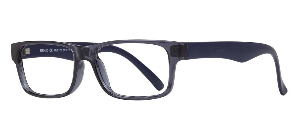 BENX CLASSIC BXTR90 172-05120 Optik Genç Erkek Köşeli Çerçeveli Grilamid TR90 - 2