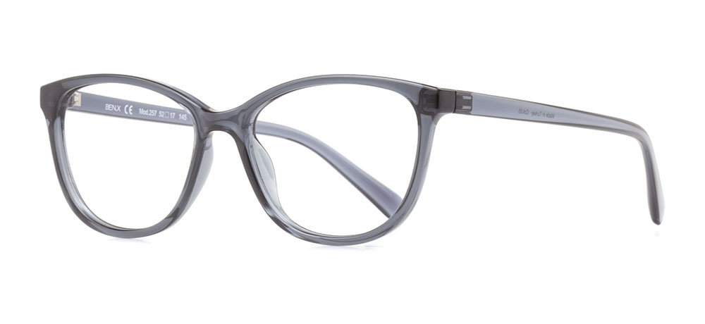 BENX CLASSIC BXTR90 257-05 Optik Genç Kadın Oval Çerçeveli Grilamid TR90 - 2