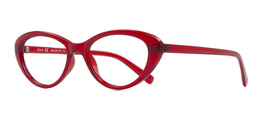 BENX CLASSIC BXTR90 258-11 Optik Genç Kadın Çekik Çerçeveli Grilamid TR90 - 2