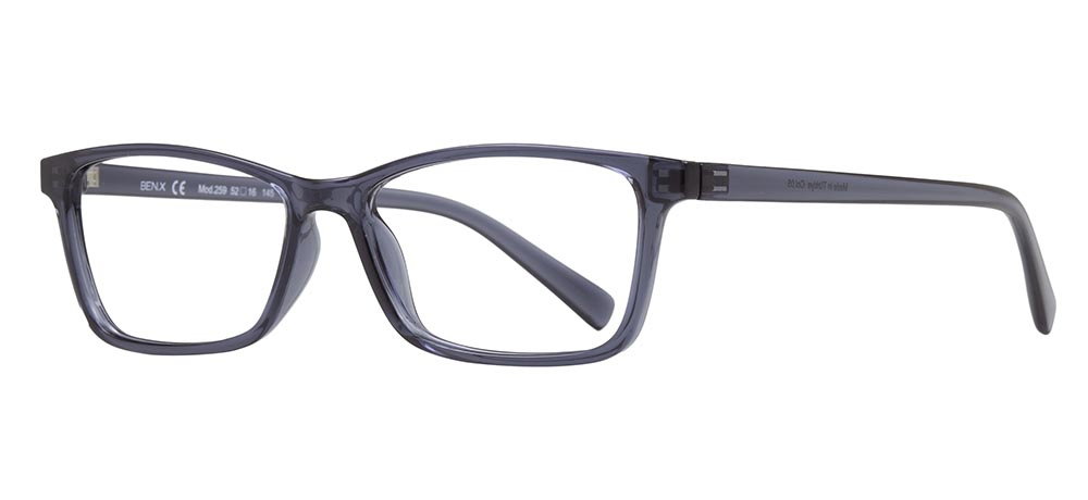 BENX CLASSIC BXTR90 259-05 Optik Genç Kadın Köşeli Çerçeveli Grilamid TR90 - 2