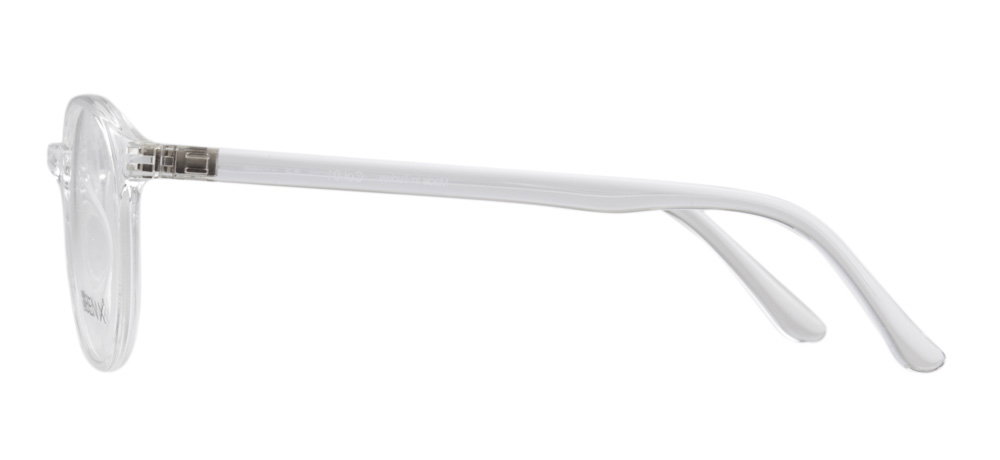 BENX CLASSIC BXTR90 281-01 Optik Genç Erkek, Kadın, Unisex Yuvarlak Çerçeveli Grilamid TR90 - 3