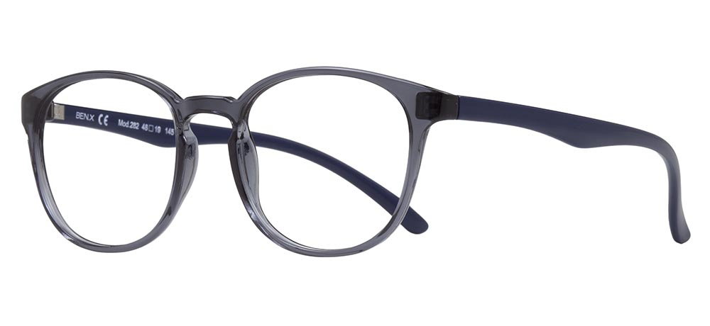 BENX CLASSIC BXTR90 282-05120 Optik Genç,Yetişkin Erkek,Kadın,Unisex Oval Çerçeveli Grilamid TR90 - 2