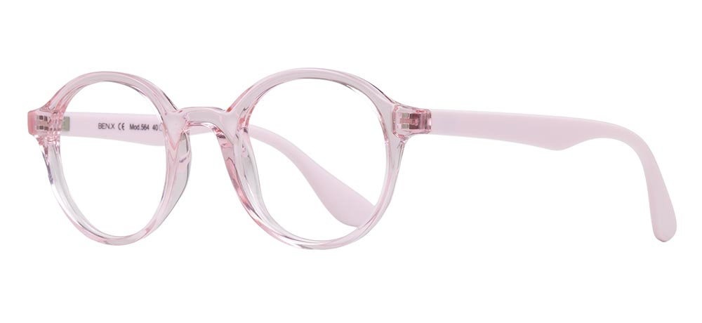 BENX CLASSIC BXTR90 564-0823 Optik Çocuk Çocuk,Erkek,Kadın,Unisex Yuvarlak Çerçeveli Grilamid TR90 - 2