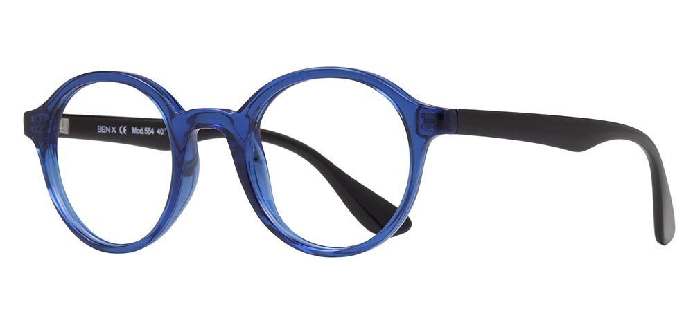 BENX CLASSIC BXTR90 564-14606 Optik Çocuk Çocuk Yuvarlak Çerçeveli Grilamid TR90 - 2