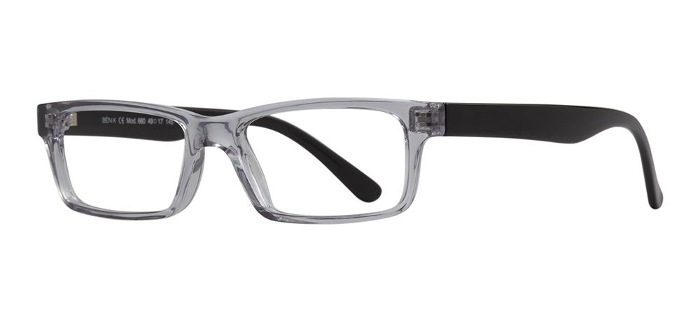 BENX CLASSIC BXTR90 660-20506 Optik Çocuk Erkek,Kadın,Unisex Köşeli Çerçeveli Grilamid TR90 - 2