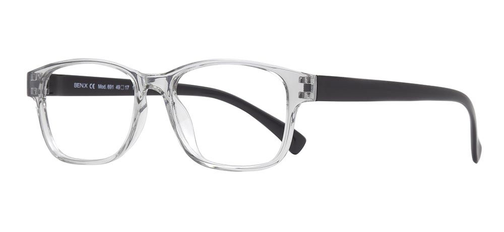 BENX CLASSIC BXTR90 691-20506 Optik Genç Erkek,Kadın,Unisex Köşeli Çerçeveli Grilamid TR90 - 2