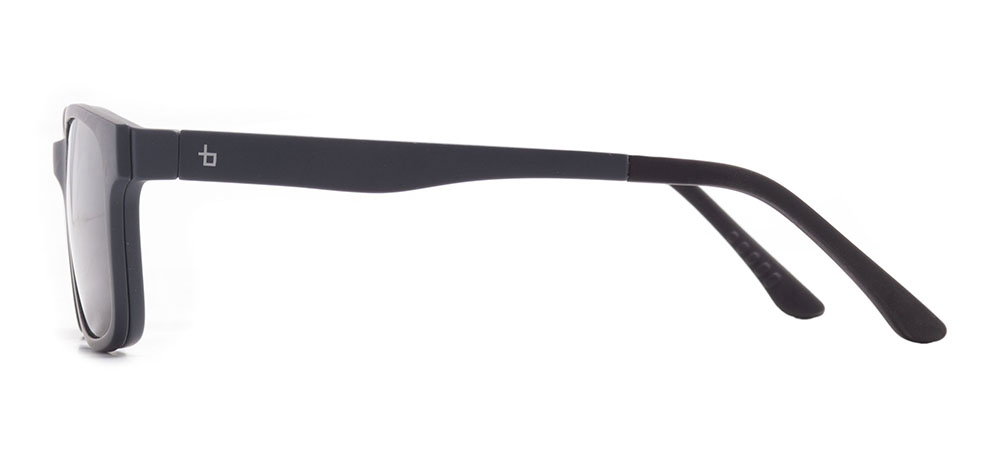 BENX CLIP ON BXTR90 905-M113 Clipon,Optik Genç Erkek,Kadın,Unisex Köşeli Çerçeveli Ultem - 3