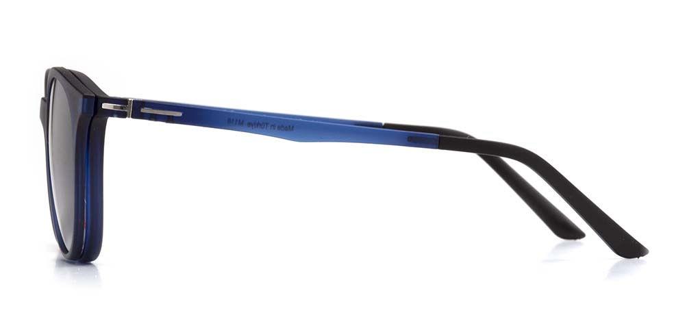 BENX CLIP ON BXTR90 914-M118 Clipon, Optik Genç Erkek,Kadın,Unisex Oval Çerçeveli Ultem - 3