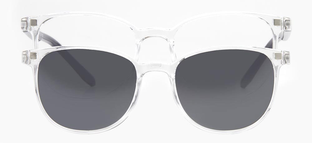 BENX CLIP ON BXTR90 917-C.01 Clipon,Optik Çocuk Erkek, Kadın, Unisex Oval Çerçeveli Grilamid TR90 - 1