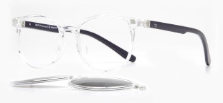 BENX CLIP ON BXTR90 917-C.01 Clipon,Optik Çocuk Erkek, Kadın, Unisex Oval Çerçeveli Grilamid TR90 - BENX CLIP ON (1)