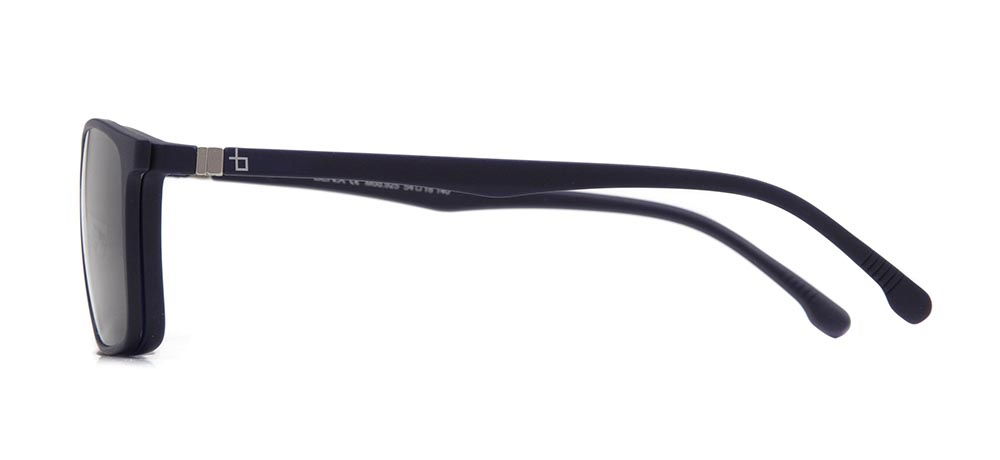 BENX CLIP ON BXTR90 925-M120 Clipon,Optik Genç Erkek Köşeli Çerçeveli Ultem - 2