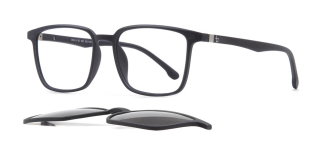 BENX CLIP ON BXTR90 935-M113 Clipon,Optik Genç Erkek Köşeli Çerçeveli Grilamid TR90 - BENX CLIP ON (1)