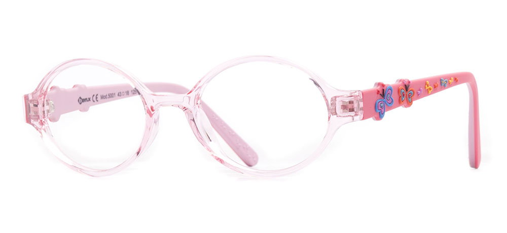 BENX FANTASIA BXASTS5001-K0804 Optik Bebek,Çocuk Kadın Oval Çerçeveli Grilamid (TR90) - 2