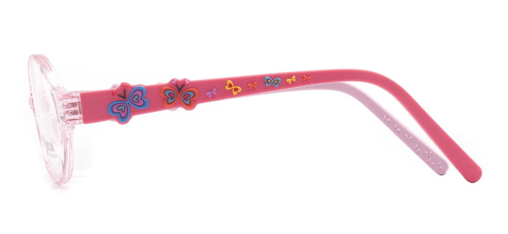 BENX FANTASIA BXASTS5001-K0804 Optik Bebek,Çocuk Kadın Oval Çerçeveli Grilamid (TR90) - 3